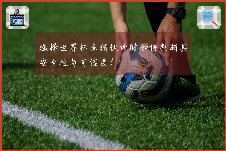选择世界杯竞猜软件时如何判断其安全性与可信度？